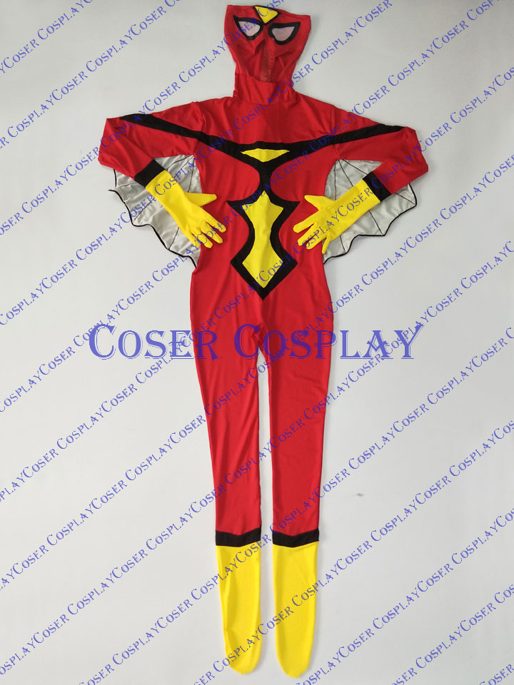 2019 Spider Woman Jessica Drew Cosplay Costume Catsuit 0805